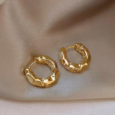 Sterling Silver Hoop Earrings - Romi Jewel