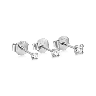Sparkling Moissanite Studs - Romi Jewel