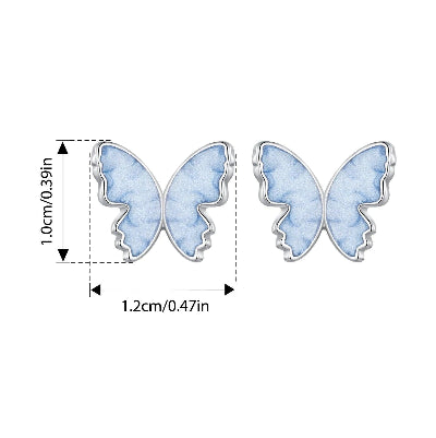 Blue Butterfly Jewelry Set - Romi Jewel