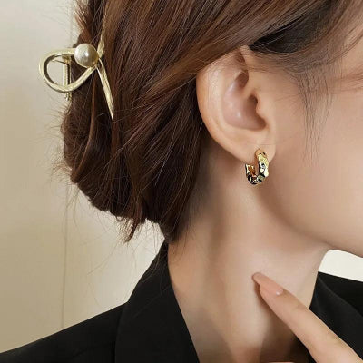 Sterling Silver Hoop Earrings - Romi Jewel