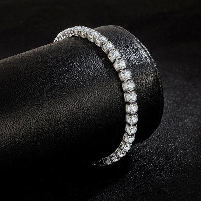 Sterling Silver Tennis Bracelet - Romi Jewel