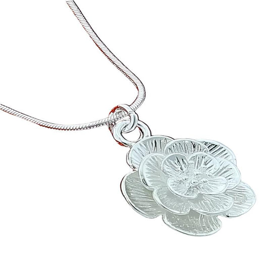 Rose Blossom Pendant - Romi Jewel